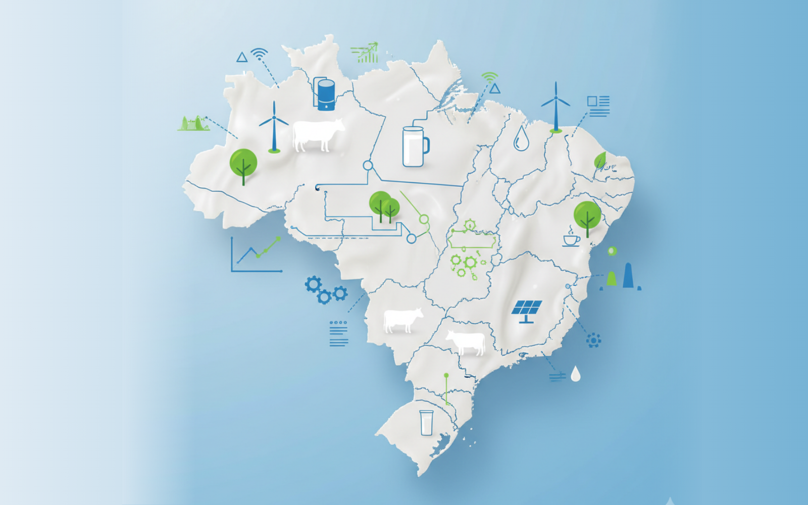 O novo mapa do leite no Brasil: consolidação, sustentabilidade e inteligência de dados - Grupo Origen - Mais Leite, Mais Quailidade, Mais rentabilidade